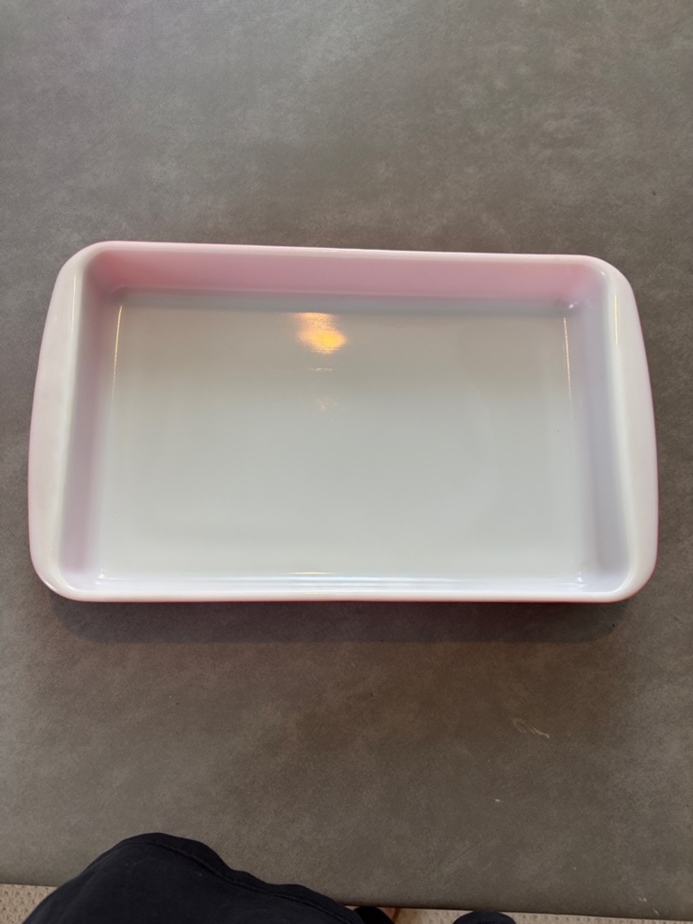 Vintage Pyrex Flamingo 232 2QT Rectangular Baking/Casserole Dish - Picture 10 of 10